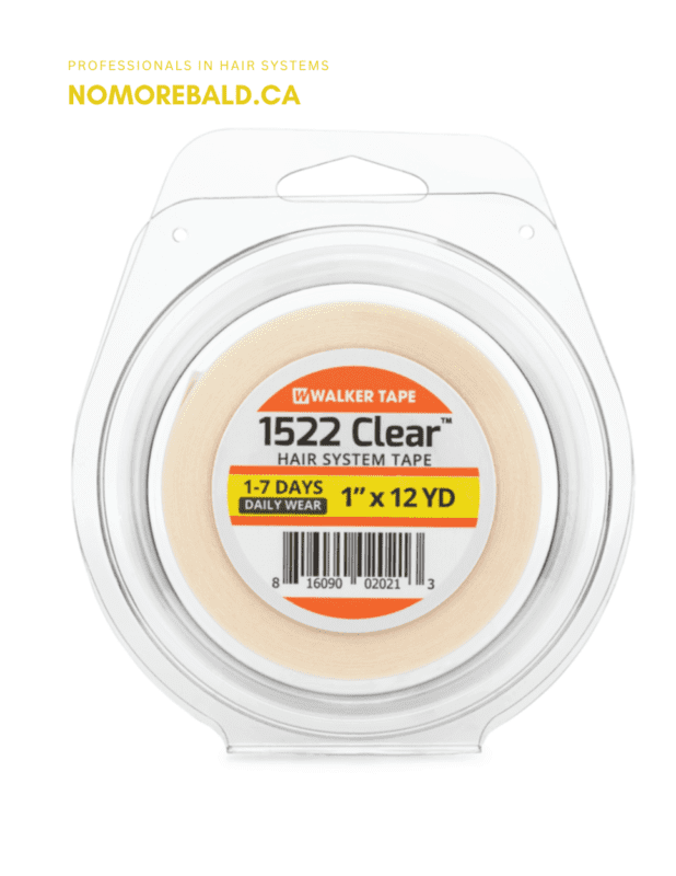 1522 Clear tape 1" 12 inch width Yards